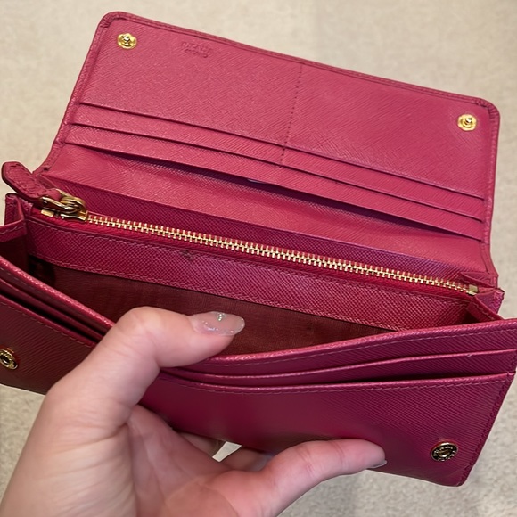 Prada saffiano long wallet - Picture 8 of 12